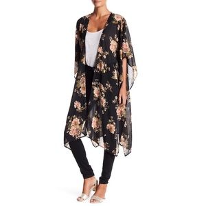 NWT Floral Kimono Cardigan